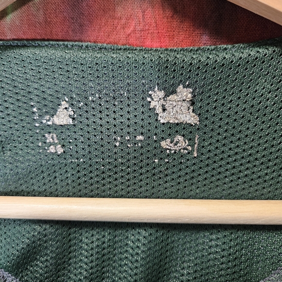 Oakland Athletics Dark Gray Team Baseball Jersey with Yellow Trim True Fan TagXL - Picture 8 of 14